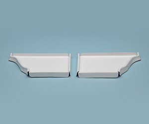 Aluminum End Cap 6”