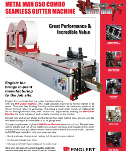 MetalMan 650 Combo Data Sheet