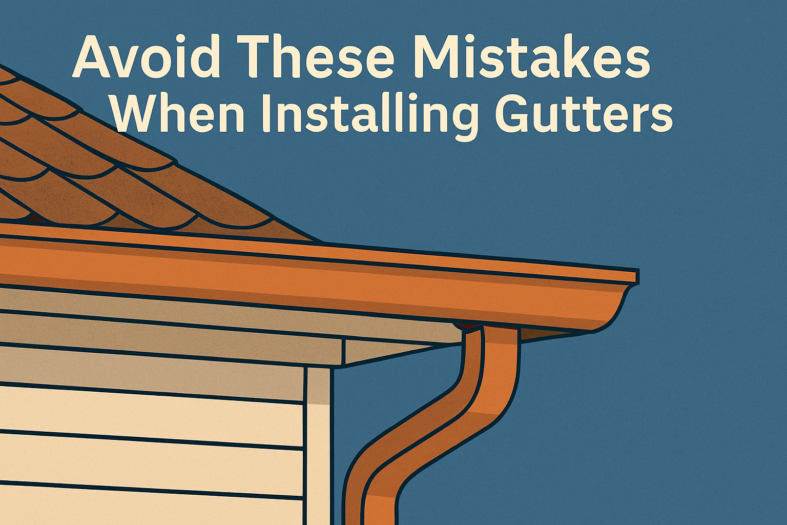 avoid these mistakes when installing gutters