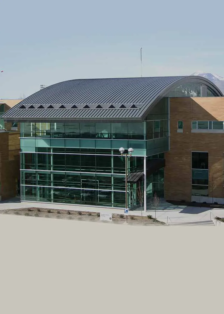 metal roof supplier working on a roofing project